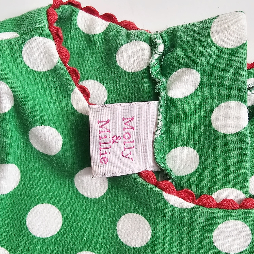 Polka Dot and Striped Kids Matching Set - Picture 6 of 7